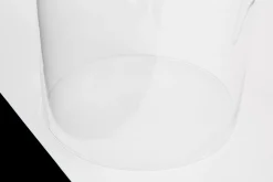 Flamant Cypri, Tafellamp, Glas, Zwart, L