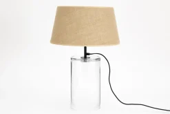 Sale Flamant Cypri, Tafellamp, Glas, Zwart, S