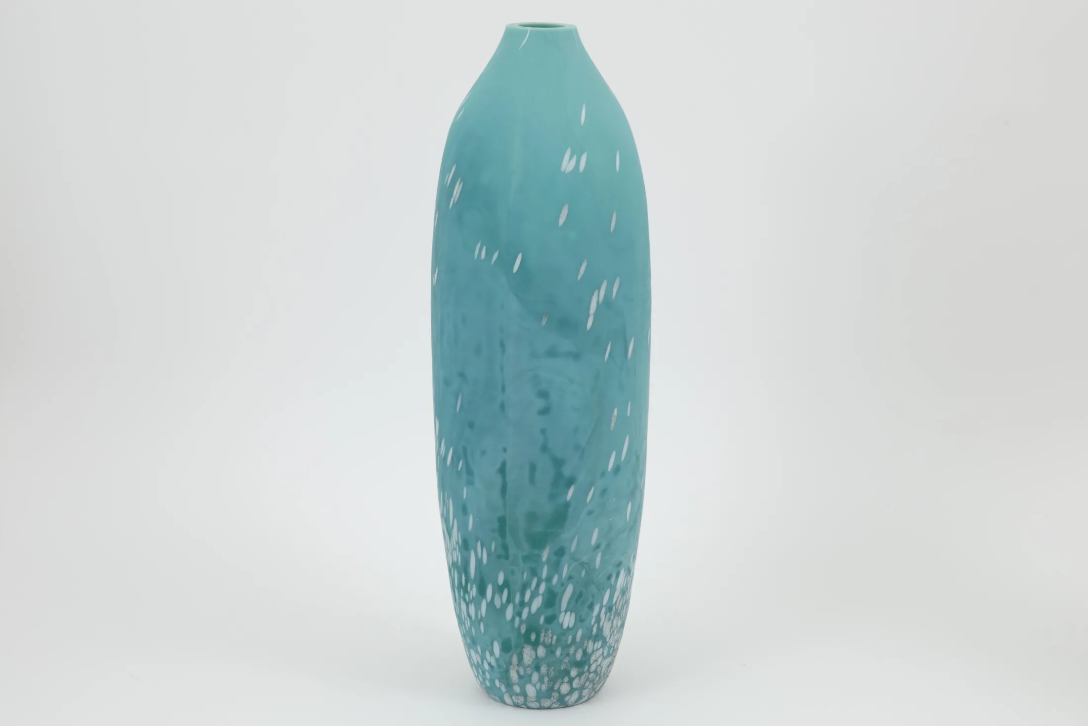 New Flamant Dego, Vaas, Glas, Turkoois, L