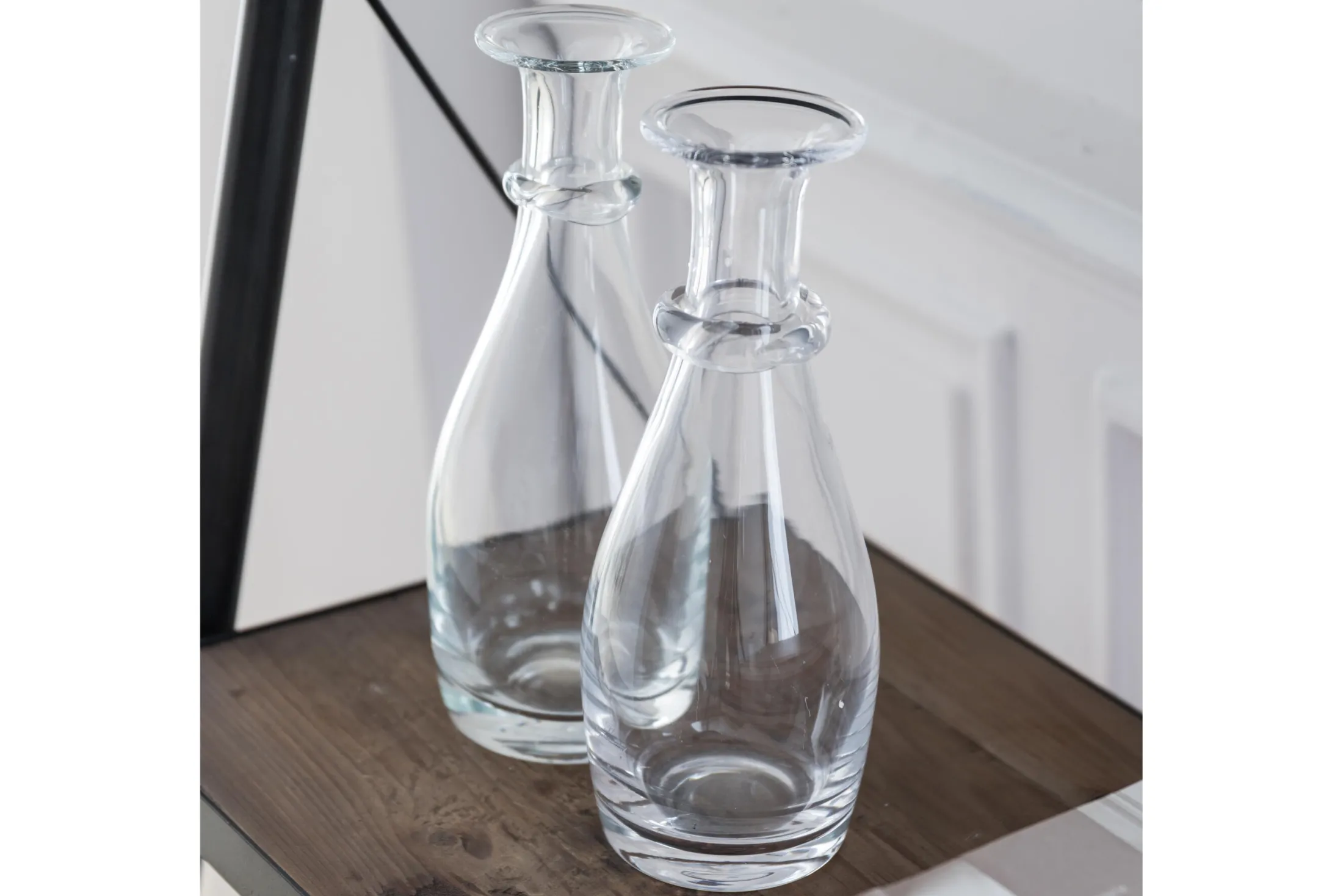 Sale Flamant Ecartes, Karaf, Mondgeblazen Glas, 29 Cm