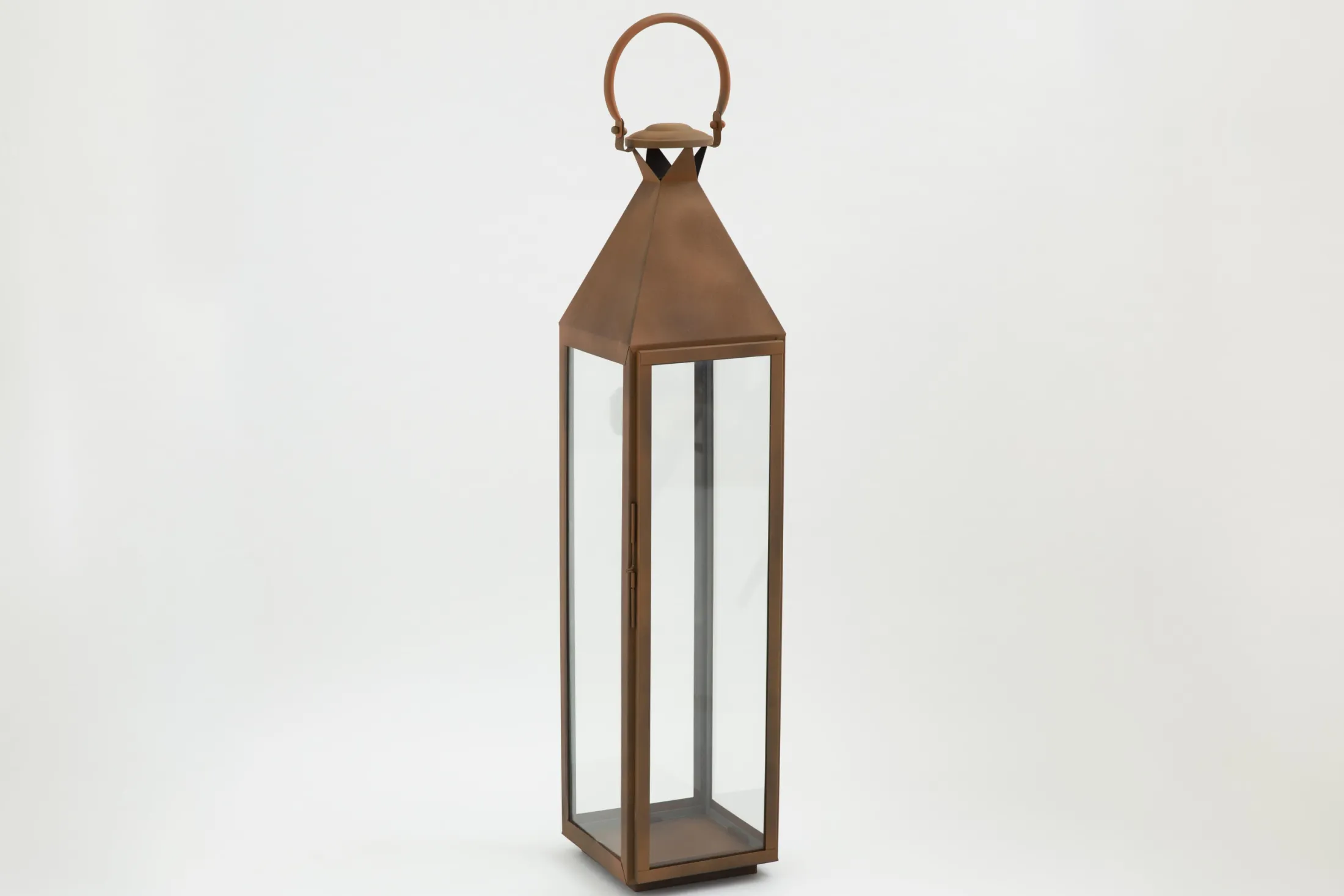 Best Flamant Ellis, Lantaarn, Ijzer En Glas, Roest, Xl