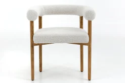 Hot Flamant Fancy, Fauteuil, Stof, Wit