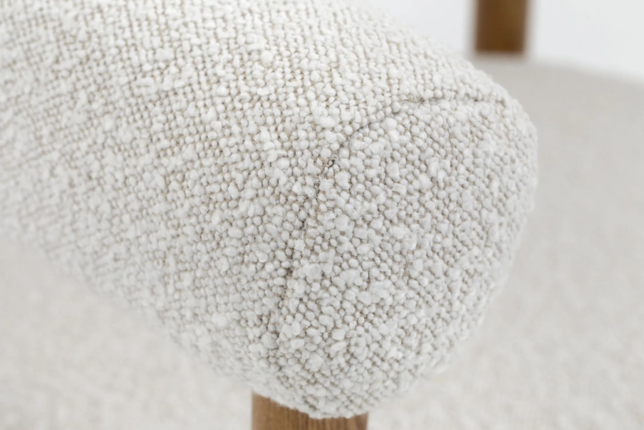 Hot Flamant Fancy, Fauteuil, Stof, Wit
