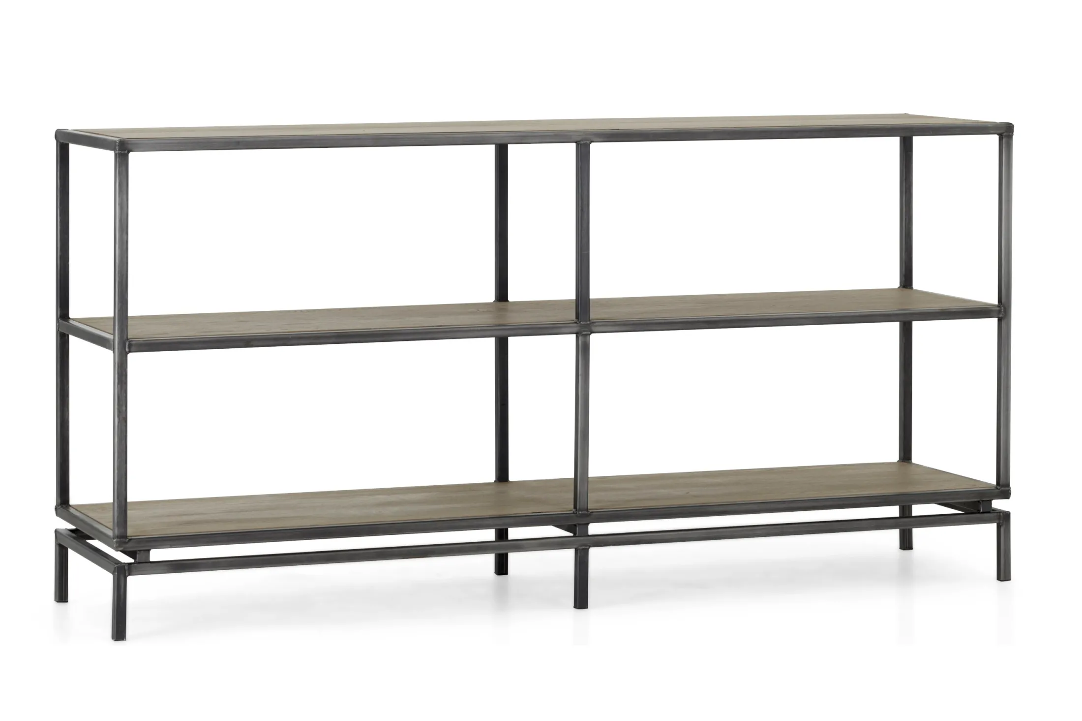 Outlet Flamant Farra, Consoletafel, Verweerd Eiken En Ijzer