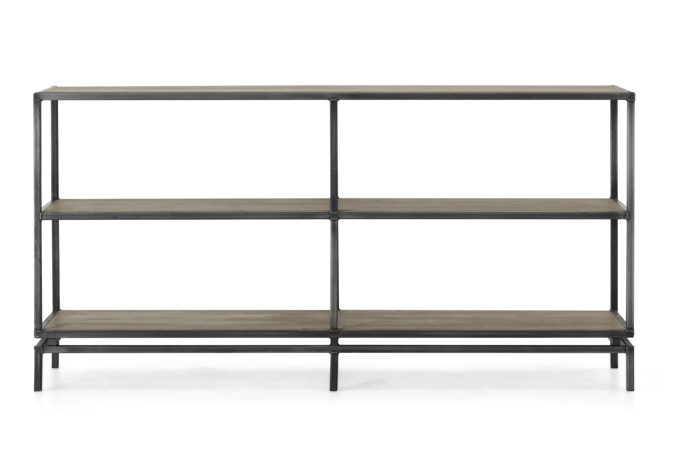 Outlet Flamant Farra, Consoletafel, Verweerd Eiken En Ijzer
