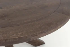 Best Flamant Forino, Eettafel, Gerookt Eiken, Rond, 110 Cm