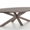 Clearance Flamant Forino, Eettafel, Gerookt Eiken, 264 Cm