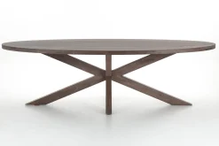 Clearance Flamant Forino, Eettafel, Gerookt Eiken, 264 Cm
