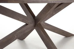 Clearance Flamant Forino, Eettafel, Gerookt Eiken, 264 Cm