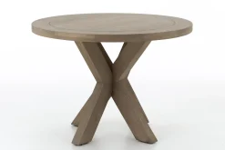Best Flamant Forino, Eettafel, Verweerd Eiken, Rond, 110 Cm
