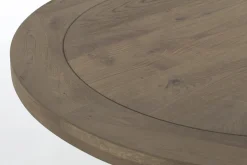 Best Flamant Forino, Eettafel, Verweerd Eiken, Rond, 110 Cm