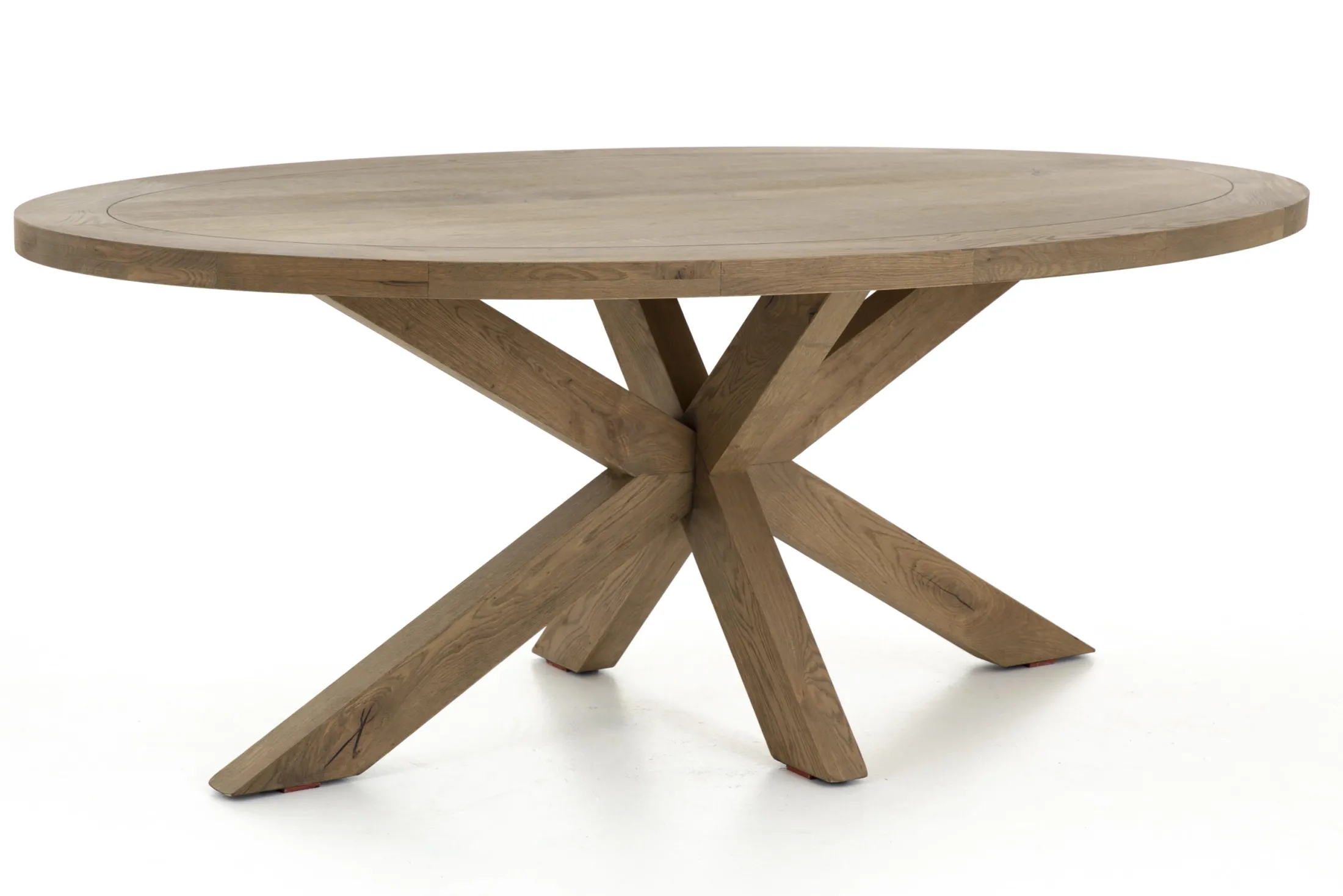 Hot Flamant Forino, Eettafel, Verweerd Eiken, 210 Cm, Model 2