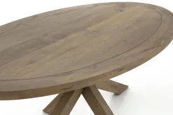 Hot Flamant Forino, Eettafel, Verweerd Eiken, 210 Cm, Model 2