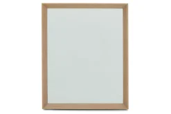 Outlet Flamant Gaylyn, Spiegel, Eiken, Rechthoekig, 44X54
