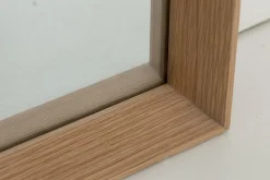 Outlet Flamant Gaylyn, Spiegel, Eiken, Rechthoekig, 44X54