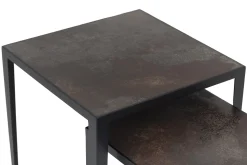 Discount Flamant Georgion, Bijzettafel, Vierkant, Set Van 2