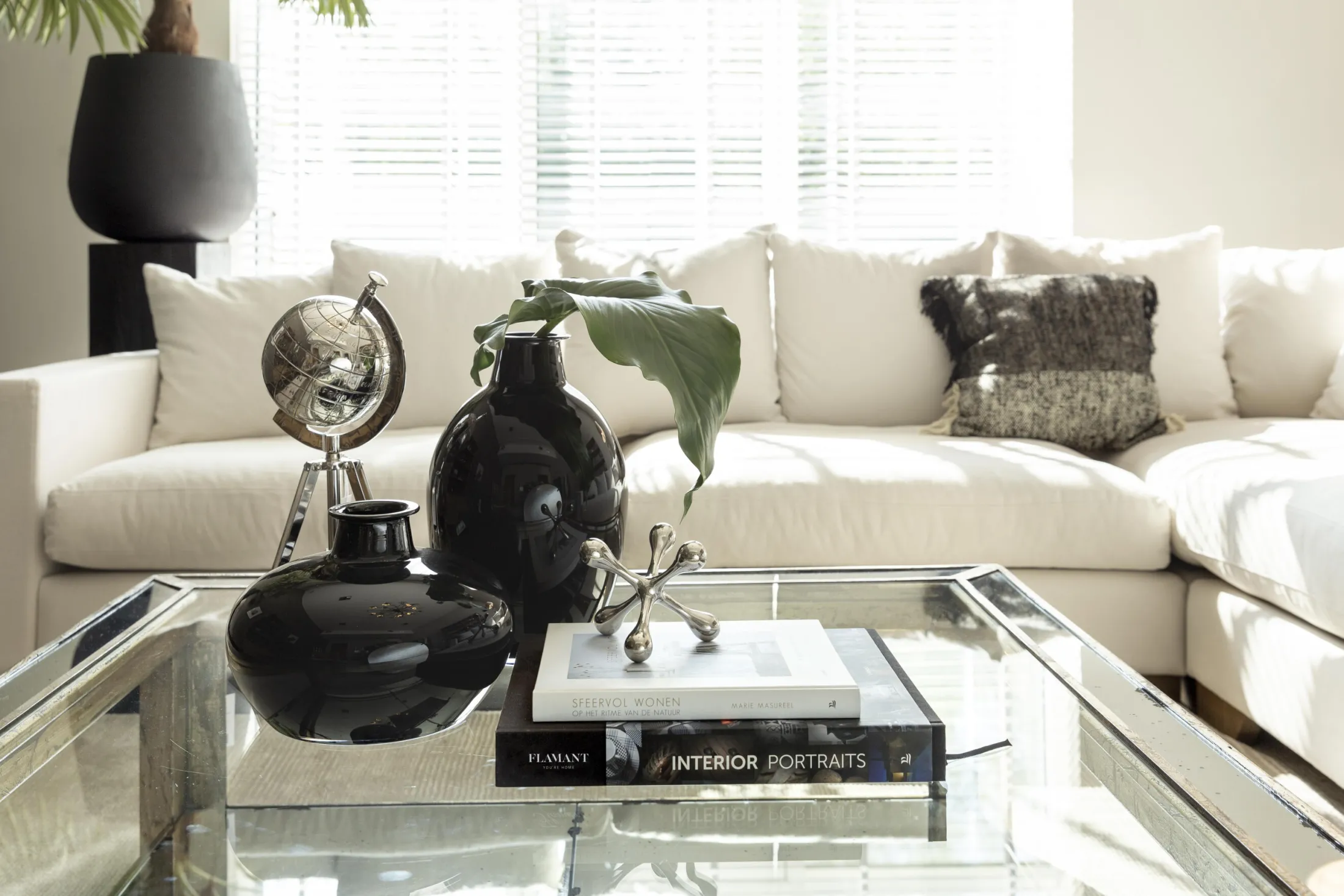 Discount Flamant Griegos, Vaas, Glas, Zwart
