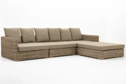 Clearance Flamant Hills, Tuinbank, Met Kussen + Poef