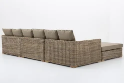 Clearance Flamant Hills, Tuinbank, Met Kussen + Poef