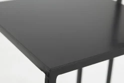 Sale Flamant Isaac, Standaard, Metaal, Zwart, H 95 Cm