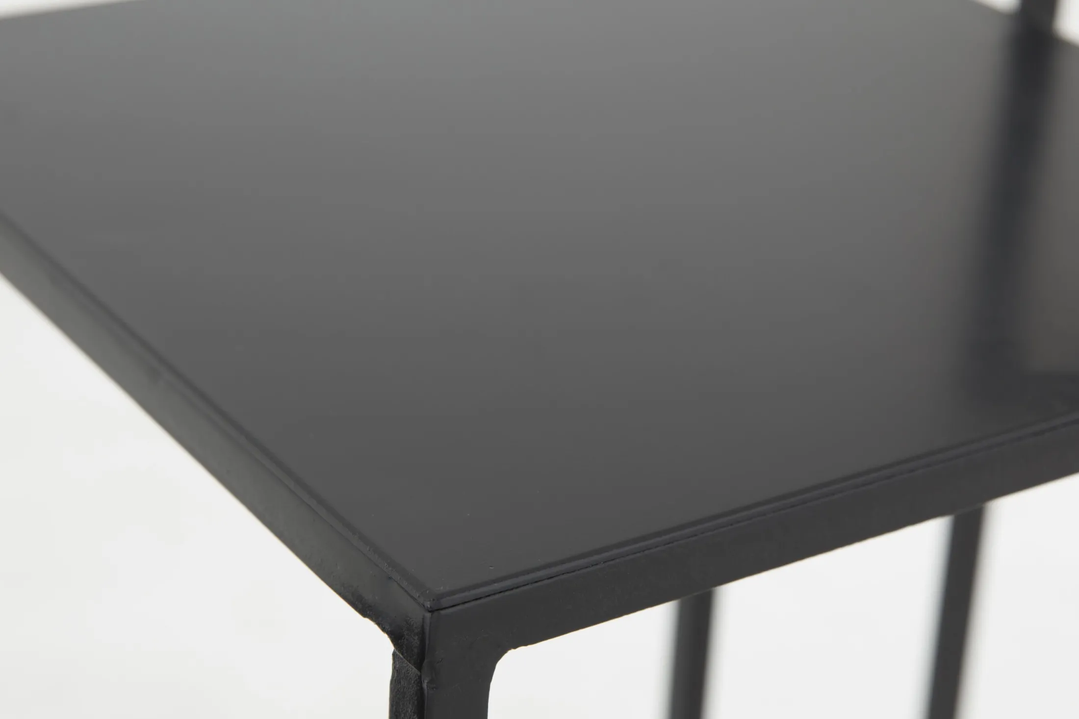 Sale Flamant Isaac, Standaard, Metaal, Zwart, H 95 Cm