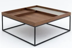 Online Flamant Jalon, Salontafel, Vierkant, Hout En Metaal
