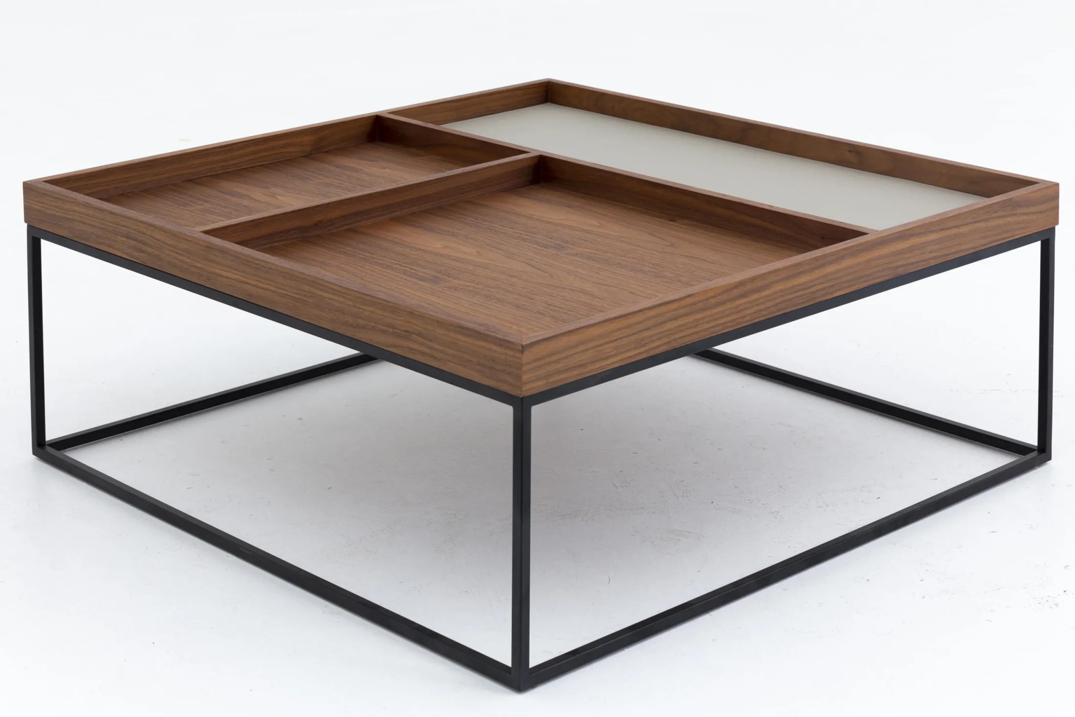 Online Flamant Jalon, Salontafel, Vierkant, Hout En Metaal