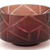New Flamant Jelger, Kom, Glas, Rook/Mauve, L