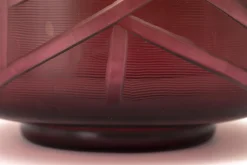 New Flamant Jelger, Kom, Glas, Rook/Mauve, L