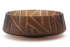 Flamant Jelger, Kom, Glas, Rook/Mauve, S