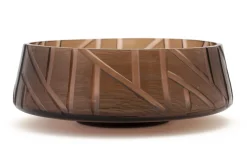 Flamant Jelger, Kom, Glas, Rook/Mauve, S