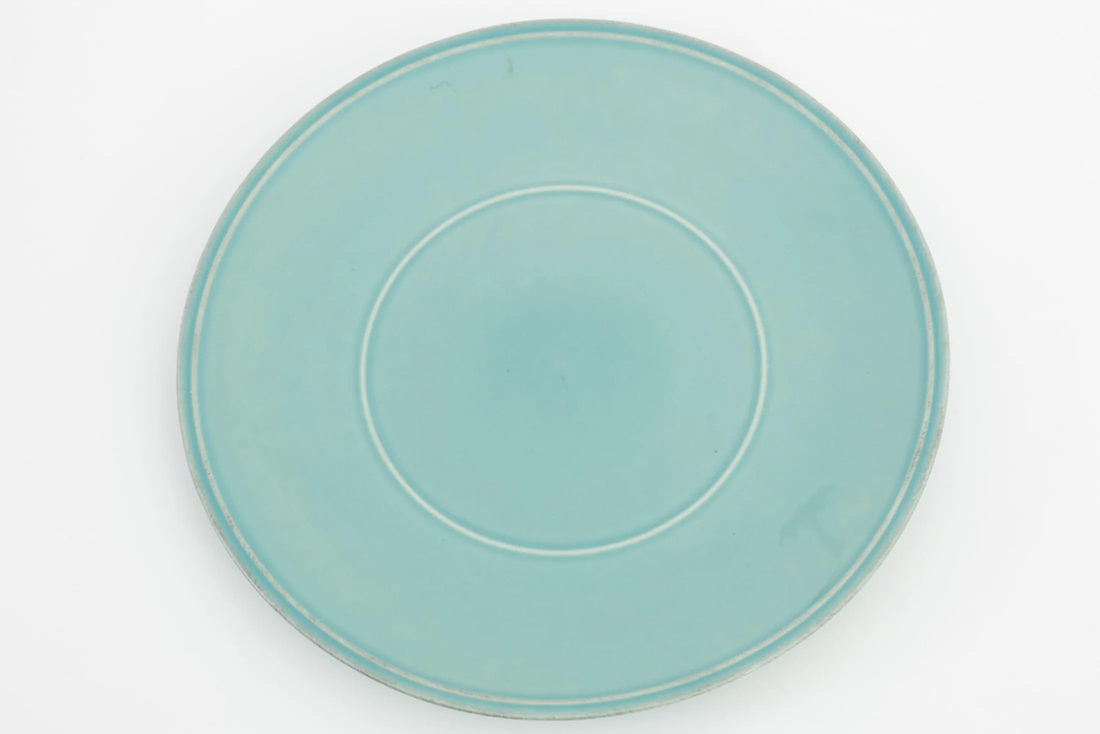 Hot Flamant Jille, Bord, Keramiek, Blauw, 34Cm