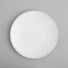 Hot Flamant Jille, Bord, Keramiek, Wit, 28Cm