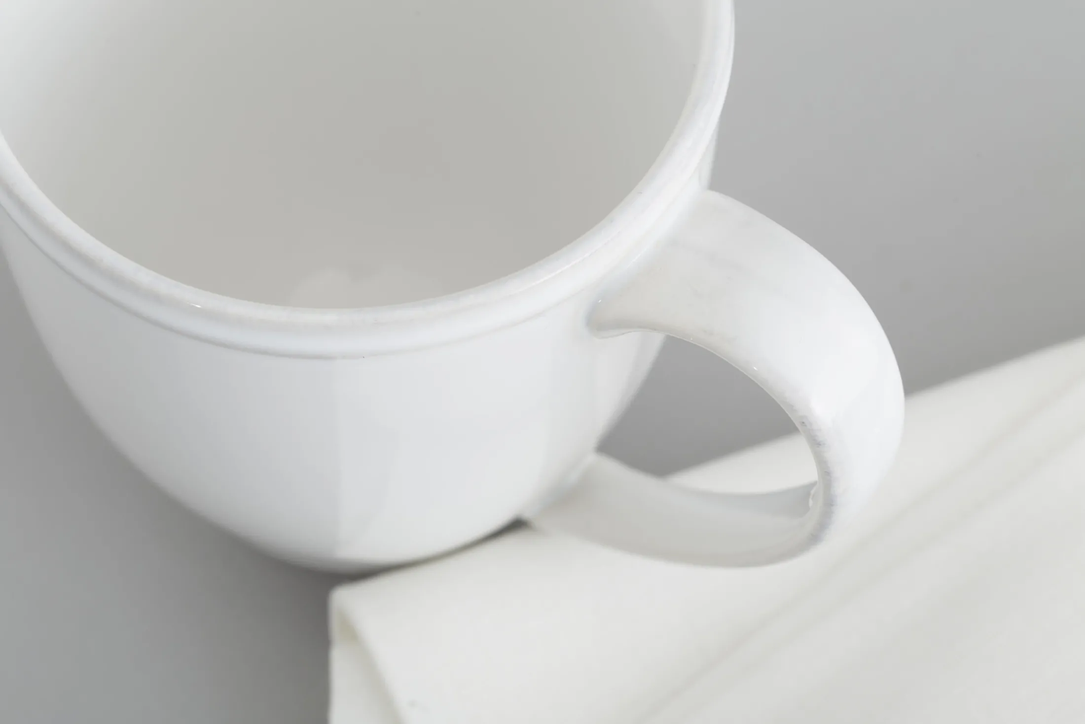 Online Flamant Jille, Mok, Keramiek, Wit, 350Ml