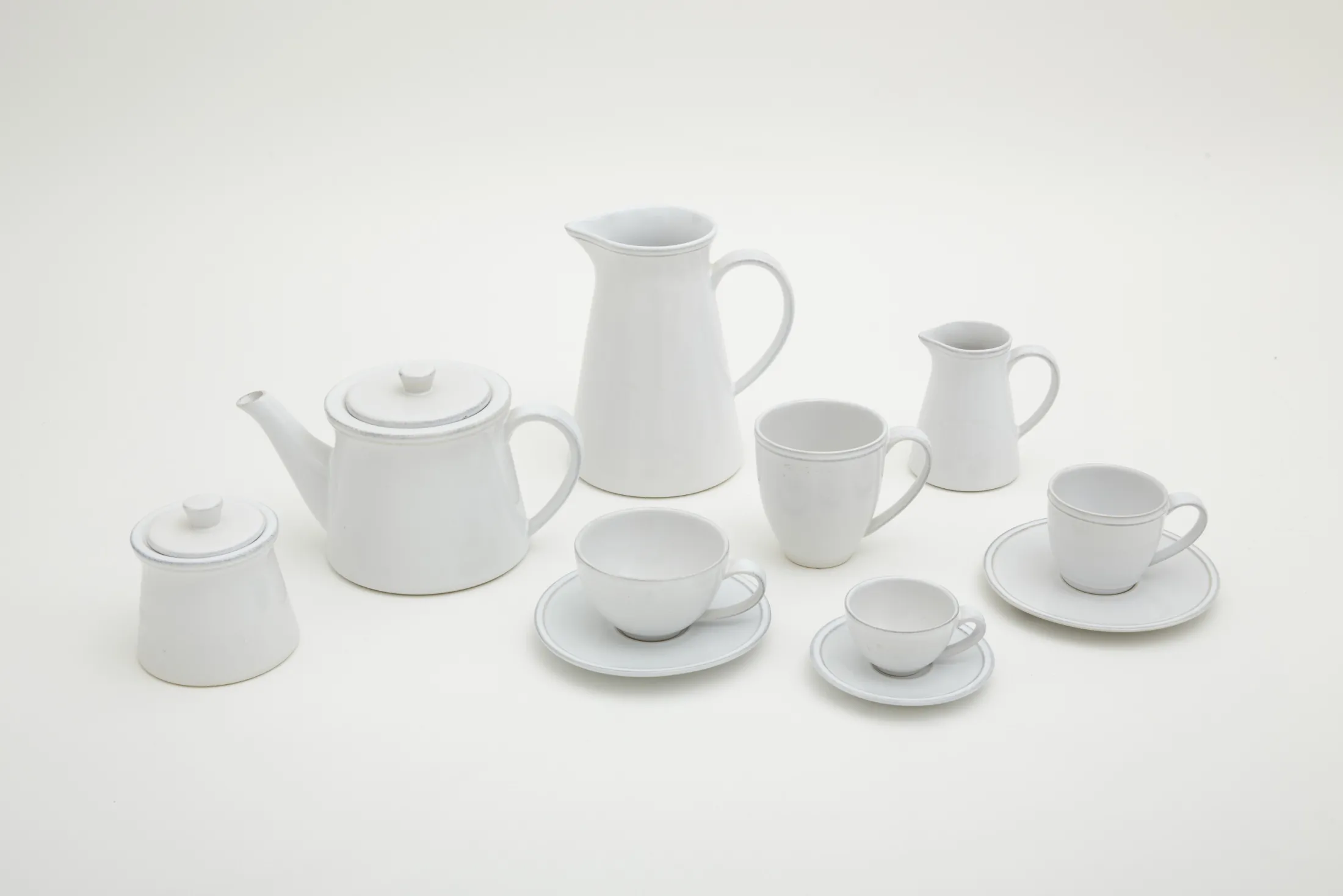 Online Flamant Jille, Mok, Keramiek, Wit, 350Ml
