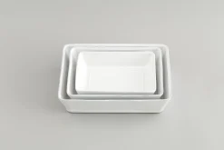 Best Flamant Jille, Ovenschaal, Keramiek, Wit, 35Cm