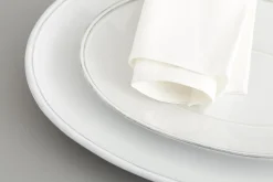 Hot Flamant Jille, Serveerbord, Keramiek, Wit, 30Cm