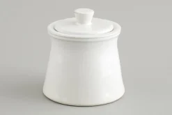 Flamant Jille, Suikerpot, Keramiek, Wit