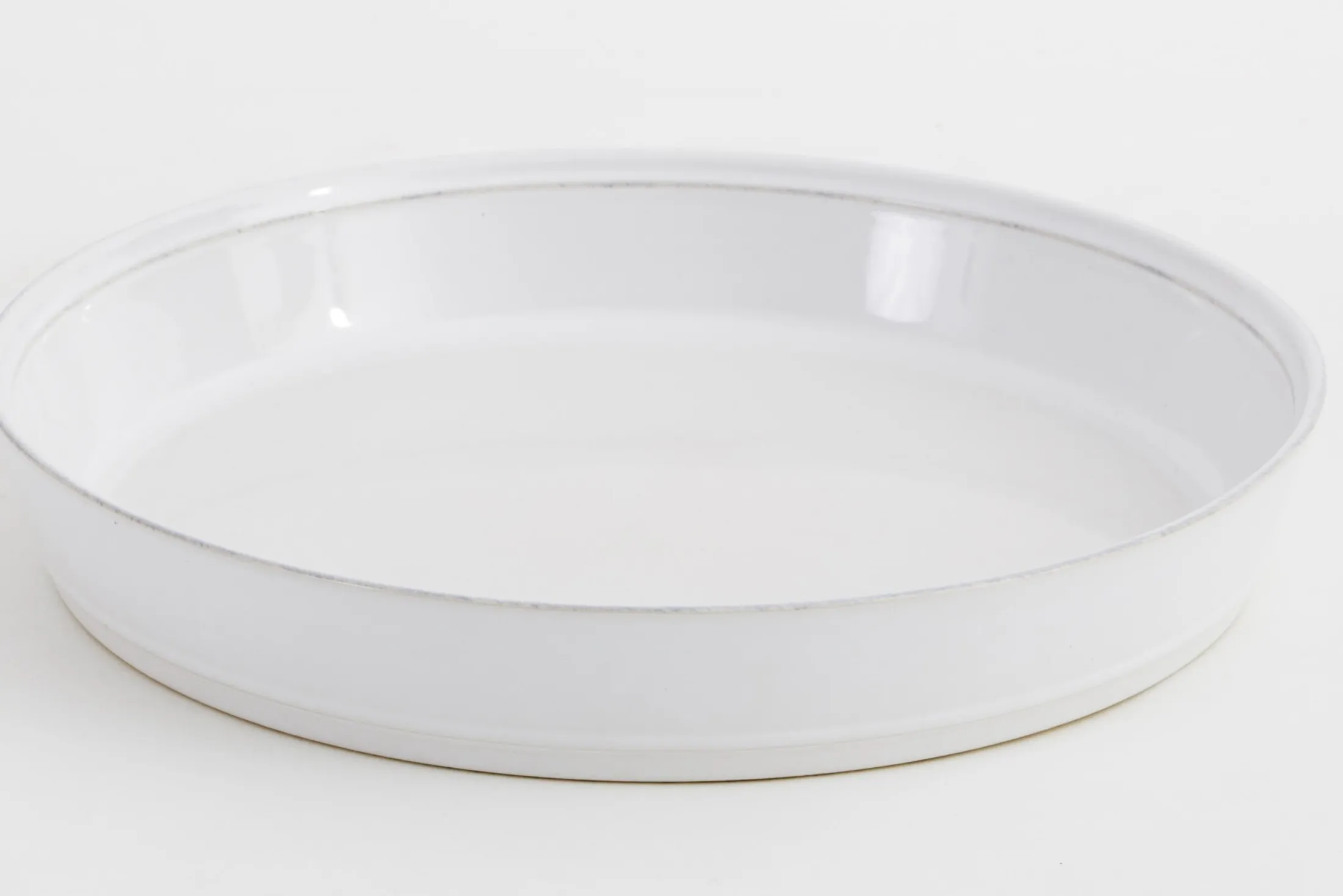 Best Flamant Jille, Taartvorm, Keramiek, Wit, 30Cm