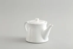 Online Flamant Jille, Theepot, Keramiek, Wit, 1,5L