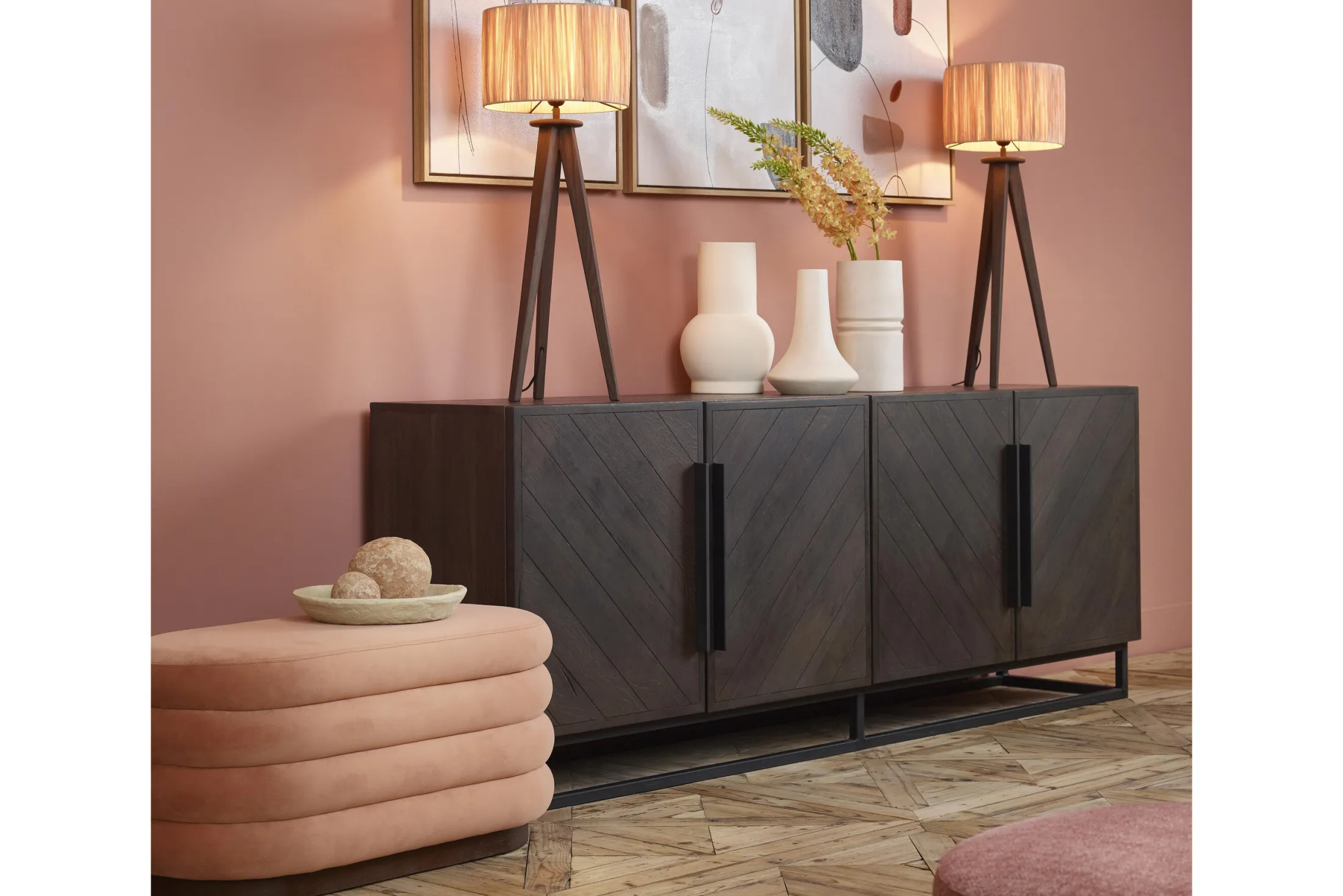 New Flamant Lana, Dressoir, 4 Deuren