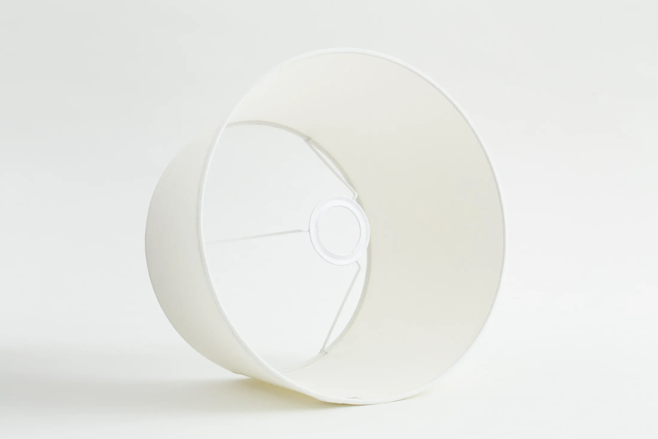 Outlet Flamant Lindro, Lampenkap, Gebroken Wit, Cilinder, 30 Cm