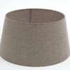 New Flamant Lindro, Lampenkap, Naturel En Grijs, Cilinder, 35 Cm