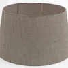 Best Flamant Lindro, Lampenkap, Naturel En Grijs, Cilinder, 50 Cm