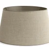 Online Flamant Lindro, Lampenkap, Natuurlijk En Zilver, Cilinder, 50 Cm