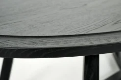 Outlet Flamant Livy, Salontafel, Ovaal, Zwart, L