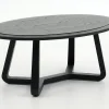 Hot Flamant Livy, Salontafel, Ovaal, Zwart, S