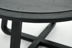New Flamant Livy, Salontafel, Rond, Zwart