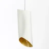 Clearance Flamant Lorey, Hanglamp, Wit/Goud
