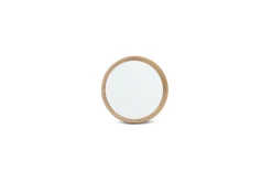 Flamant Lucente, Spiegel, Eiken, Rond, 33Cm